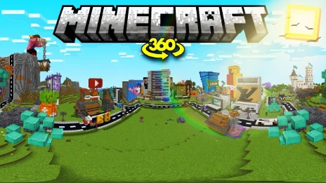 TOUR 360 pela CREATIVE SQUAD (Spawn, Parque de diversões, Cidade...) em REALIDADE VIRTUAL