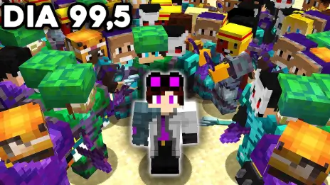 SKYBLOCK mas NÍVEL DE XP a BARREIRA AUMENTA no Minecraft